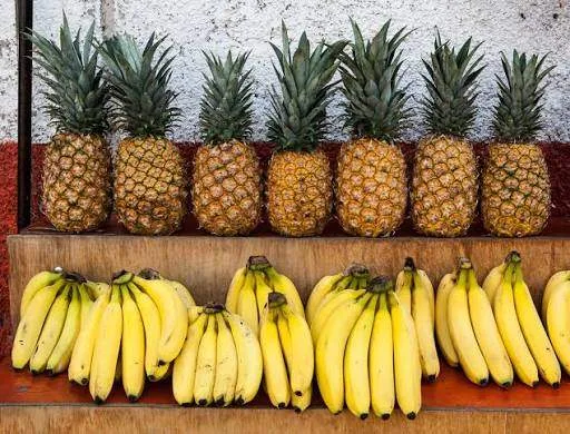 Fresh Produce — Pineapple & Banana